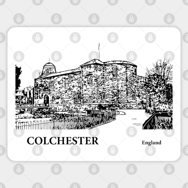 Colchester England Sticker by Lakeric